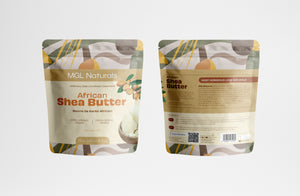 MGL Naturals Unrefined African Shea Butter 25 lb Ivory | White