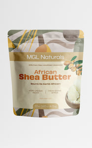 MGL Naturals Unrefined African Shea Butter 25 lb Ivory | White