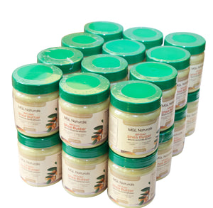 MGL Naturals Unrefined African Shea Butter 1 lb | 16oz Jars