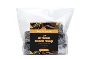 Raw African Black Soap 5lb