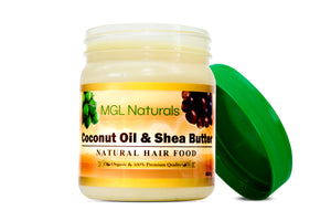 MGL Naturals Coconut Oil and Shea Butter Hair Food