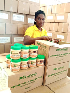 MGL Naturals Coconut Oil and Shea Butter Hair Food